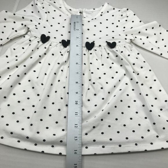 Little Me Girl's Size 2T Dress White Black From a 3 Piece Set New - Picture 12 of 13